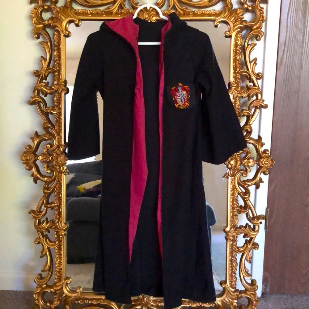 Harry Potter Gryffindor fleece robe costume M